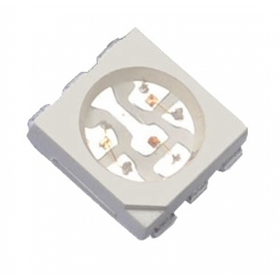 Lenti chiare a colori pieni 5050 RGB SMD LED diodo chip Ultra Bright GRB Pin Setup