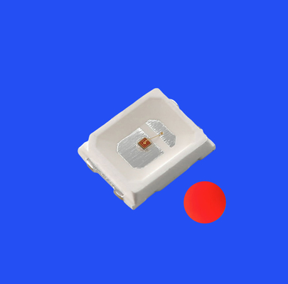 SMD2835 2.8x3.5mm Colore rosso 620-625nm 3-5LM 120° Lente trasparente PCT Bracket Diode Light