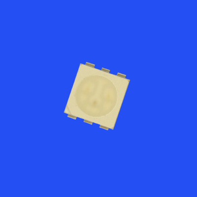 5050 Diodo LED RGB 5.0x5.0mm Super luminoso 120 Deg 6 Pin Lente diffusa 0.3W SMD Chip