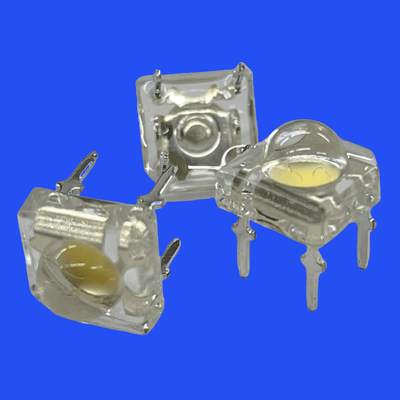 0.5W 6500K Cool White Piranha LED Zener integrato 80 Deg 5mm LED per autobus autocarro Automotive illuminazione