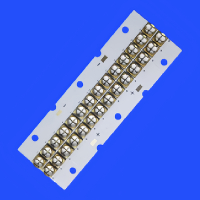 104*35mm 10435 385nm 395nm 405nm 240-400W Modulo UV a 60 gradi per l'identificazione anti-falsificazione